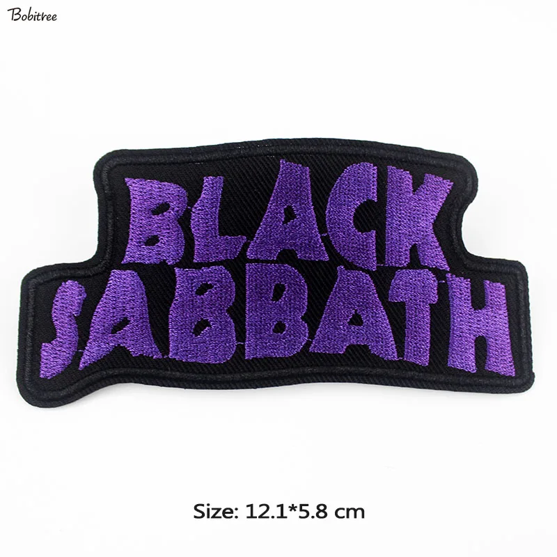 Punk Rock Metal Band Patches Iron On For Cloth Jackets Backpack