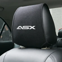 1 шт. чехол на подголовник автомобиля для Mitsubishi ASX аксессуары для стайлинга автомобилей