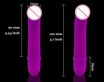 Erotic 10 Speed Small Dildo Vibrator Mini Silicone Bullet Vibrator Waterproof Clitoris Stimulator Adult Sex Toys for Woman 6