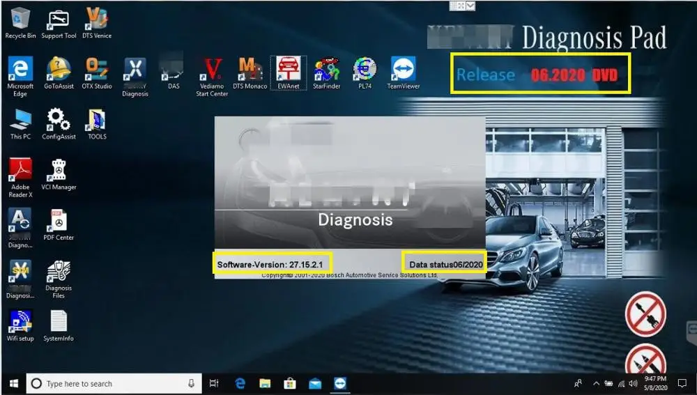 MB Star C4 с 2020 06 версия HDD Compact 4 DTS DAS M ercedes Диагностика мультиплексор для Ben z DHL