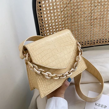 

Crocodile patent Designer mini Crossbody Bags For Women 2020 Small Handbag Small Bag PU Leather Hand Bag Ladies Evening Bags
