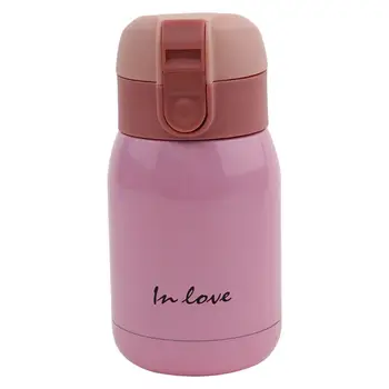 

New mini Stainless Steel Big belly thermos bottle(PINK)200ml