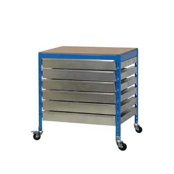 

WORK BENCH SIMONWORK WITH WHEELS BT5 BOX6 1200 BLUE/WOOD