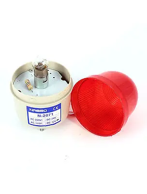 Промышленный DC 12V Мини красный светодиодный вспышка Предупреждение светильник лампы сигнала башенная лампа N-2071