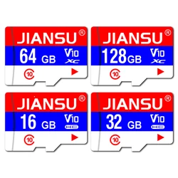 Carte mémoire TF haute vitesse, 16 go 32 go 64 go 128 go, micro SDXC/SDHC, classe 10, mini lecteur flash pour téléphones portables/appareils photo 