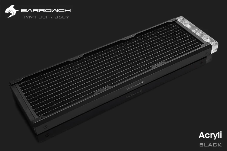 Barrowch embutido, radiador modular de peixe camaleão