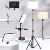 Dimmable LED Video Light Panel EU Plug 2700k-5700k Photography Lighting For Live Stream Photo Studio Fill Lamp Three Color