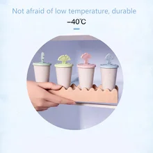 Горячие DIY ледяные палочки производитель плесень с лотком многоразовые для фруктового сока йогурта NDS