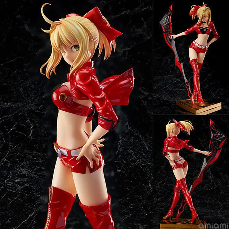 Нерон Клавдий Fate Saber Экстра красный гоночный костюм Nero фигурка Stay Night игрушка