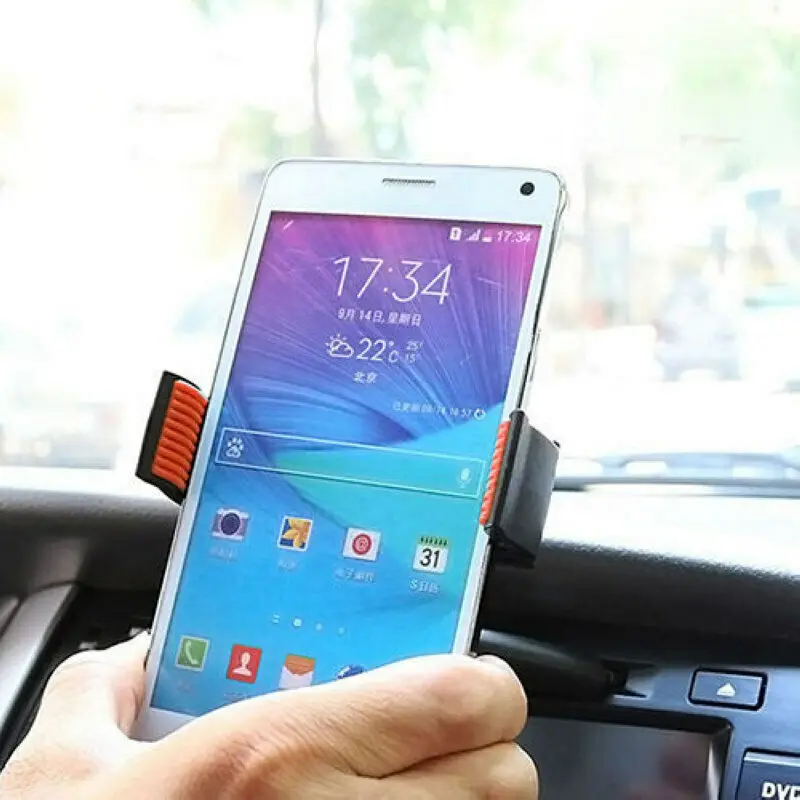  Universal 360 grad Auto Halter CD Slot Halterung telefon halter stehen Für iPhone xiaomi huawei GPS