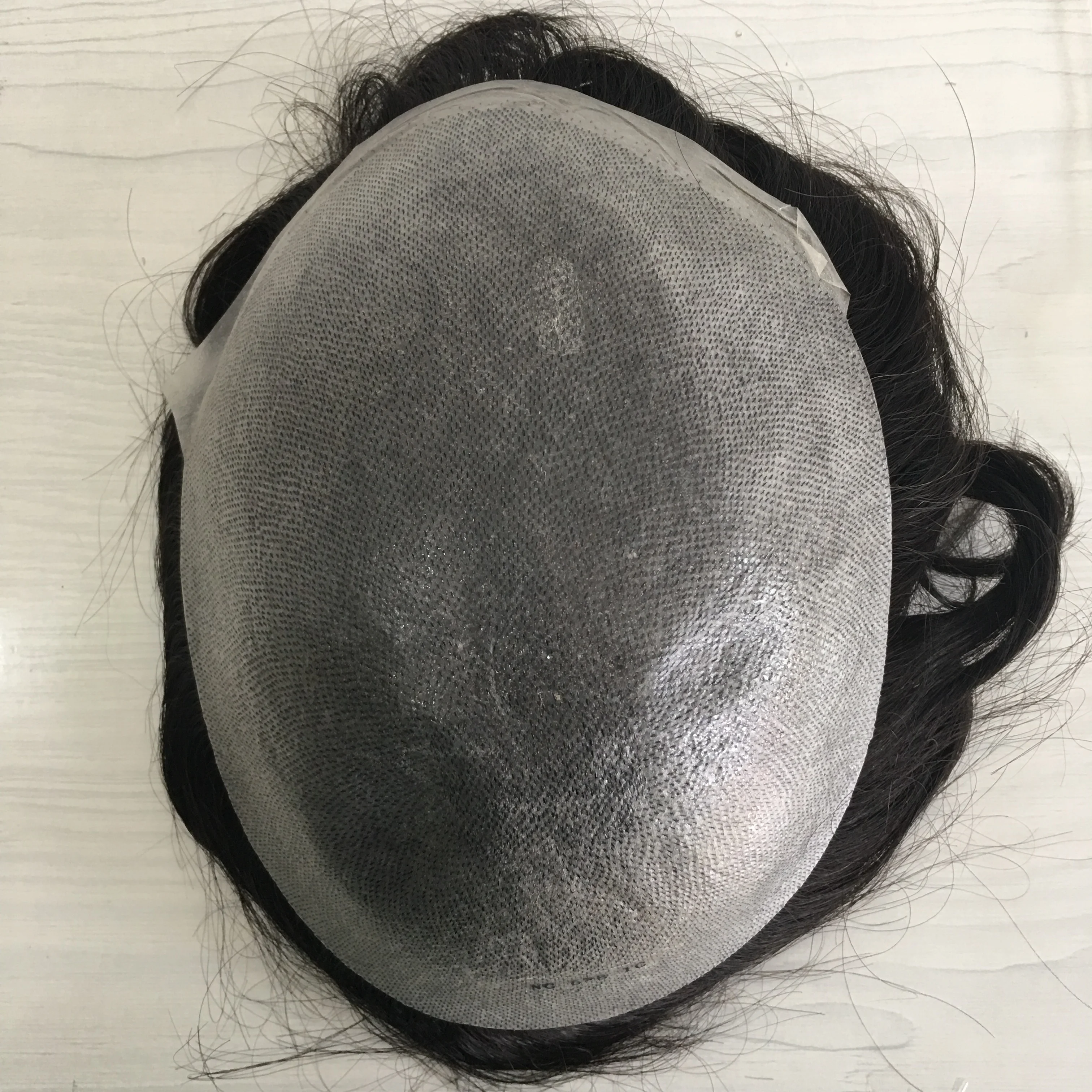 Tsingtaowig, мужской парик Мужская система волос может быть отправлена немедленно