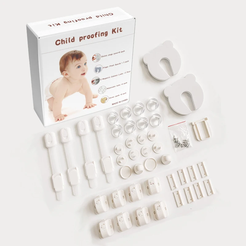 Multi functional Child Safety Locks Invisible For Kitchen