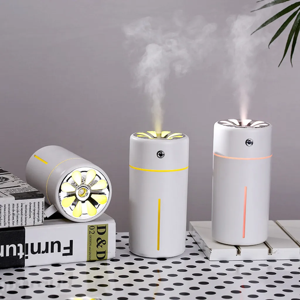 KONGYIDE Мини светодиодный Usb увлажнитель воздуха для домашнего - Цена: 
