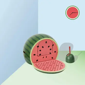 

Cat Large Watermelon Fully Closed Litter Box Tray Cat Toilet Training Kit Anti-spatter Scoop Free Litter Box Kitty Cat Bedpans