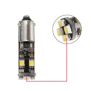 

For Mercedes-Benz W210 E55 AMG BA9S LED Parking Light White Error-free