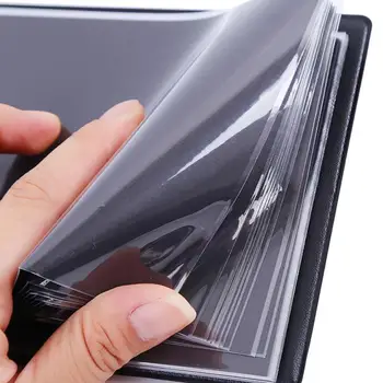 

Notes Collection Book Currency Storage Cash Holders Page Paper Album Leather Stamps Banknote Coins Ticket Money Note Protec A4T7