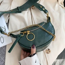 Текстурированная женская сумка, модная новая стильная Корейская версия, универсальная сумка-мессенджер, иностранный темперамент, модная нагрудная сумка