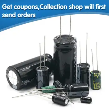 

500pcs 16V 1000UF 8*16mm Aluminum Electrolytic Capacitor 8X16mm
