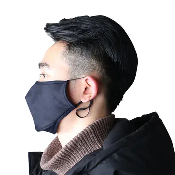 

Bilateral Drawstring Mask Reusable Dustproof Mask,Dust Mask PM2.5 Windproof Foggy Haze Pollution Respirator