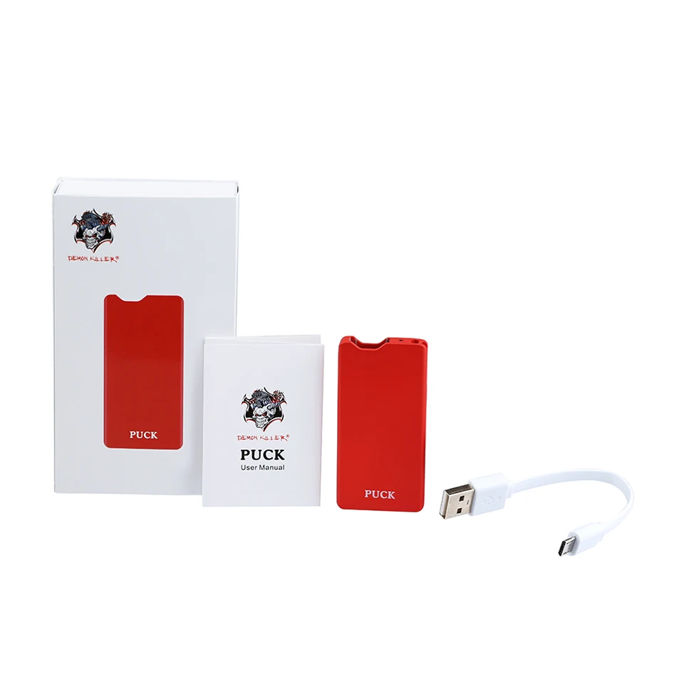 Original Demon Killer PUCK MOD 0.7ml ceramicPCTG Core pod Accessories Electronic Cigarette Vape Box Mod Vape pen VS JC01 W01 (14)