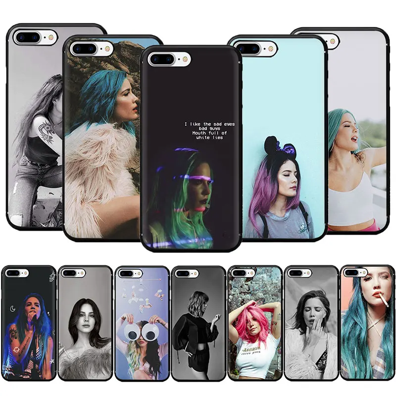 Halsey Bad Girl Мягкий чехол для телефона iphone 12 Mini SE 2020 5 5S 6 6S Plus 7 8 X XR XS 11 Pro Max | Мобильные