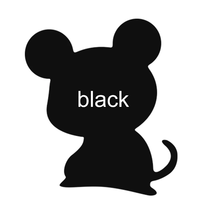Черный Magnetic Chalkboard Blackboard Whiteboard Stickers Removable Erasable Vinyl Learning Drawing Writing Grey Chalk Board Home Decor - Цвет: Черный