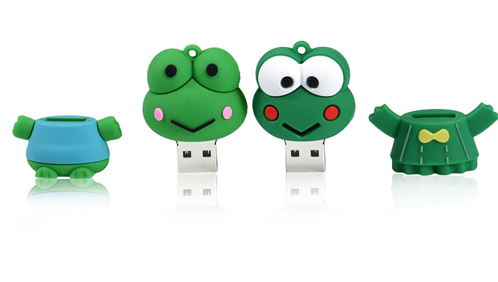 Clé USB,clé USB support à mémoire 2.0 GB,mignon dessin Animé,pingouin
