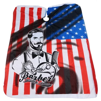 

Waterproof Cloth Cutting Hair Haircut Pattern Salon Barber Cape Hairdressing Hairdresser Apron Wrap Gown Tools Barber Cloth