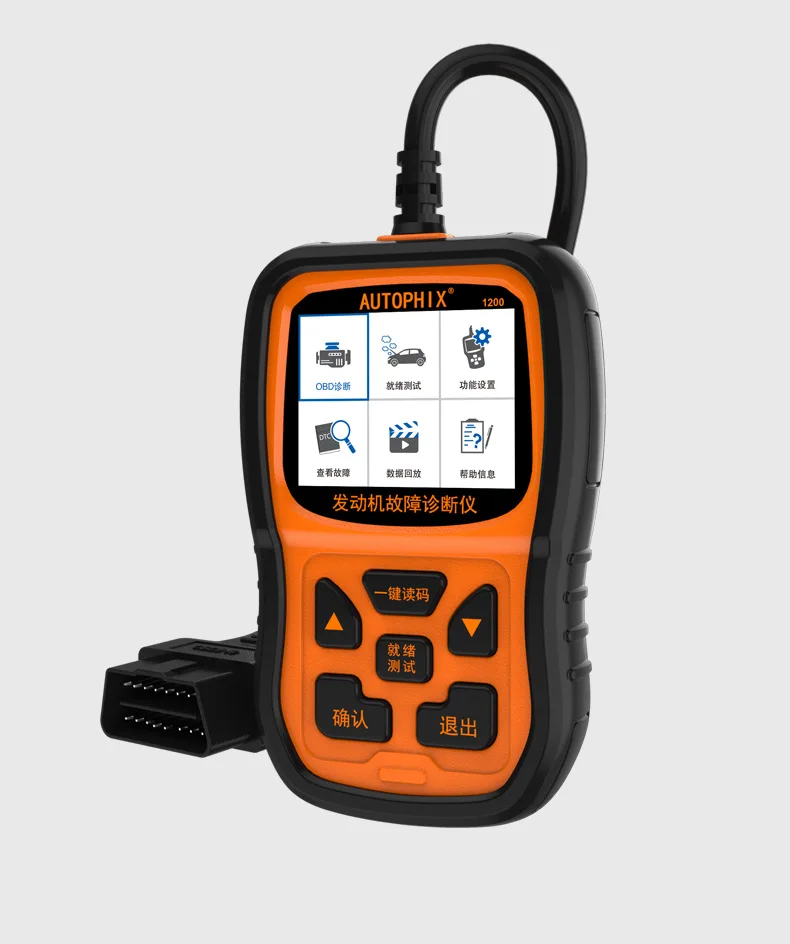 OBD2 автомобильный диагностический тестер OBD трип компьютер универсальный декодер код неисправности двигателя свет ясный инструмент