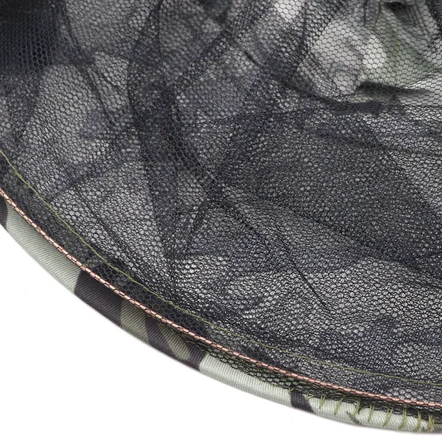 Méhészeti Kalap Szúnyog Álcázás Méh Rovar Háló Fátyol Halászsapkák Arc Fej Nyakcsomagoló Védő Ötpontos Csillag - Image 5