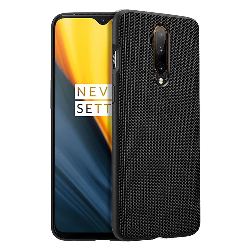 

For Oneplus 7 Pro Case Carbon Texture Leather shockproof Ultra Thin Back Cover For Oneplus 7T Pro 6T 6 Case One Plus Cover Capa
