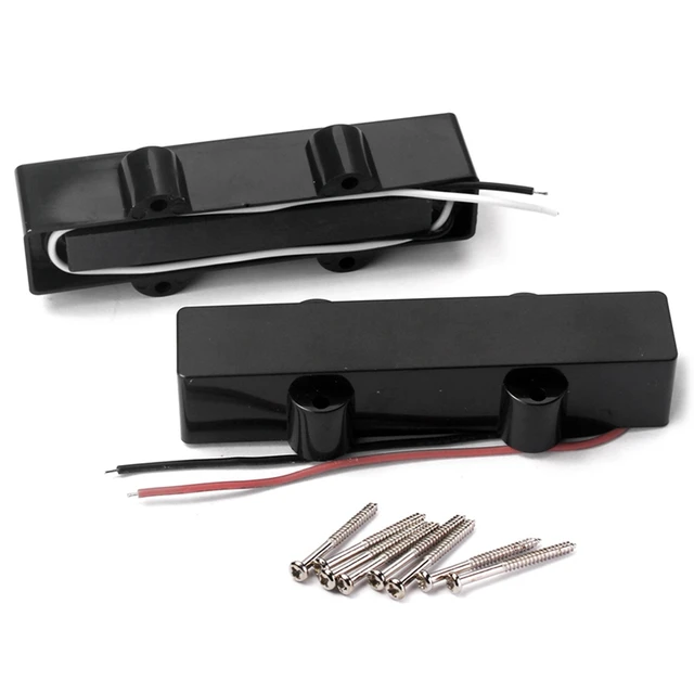 1Set Jb Bass Guitar Pickups Open Style Pickups Set Neck & Bridge for 4 String J Bass Guitar Part