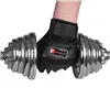 Перчатки для велоспорта, спортивные перчатки для тренажерного зала, бодибилдинга, тренировочные перчатки, спортивные перчатки для тяжелой атлетики, тренировки I401031 - Цвет: BK