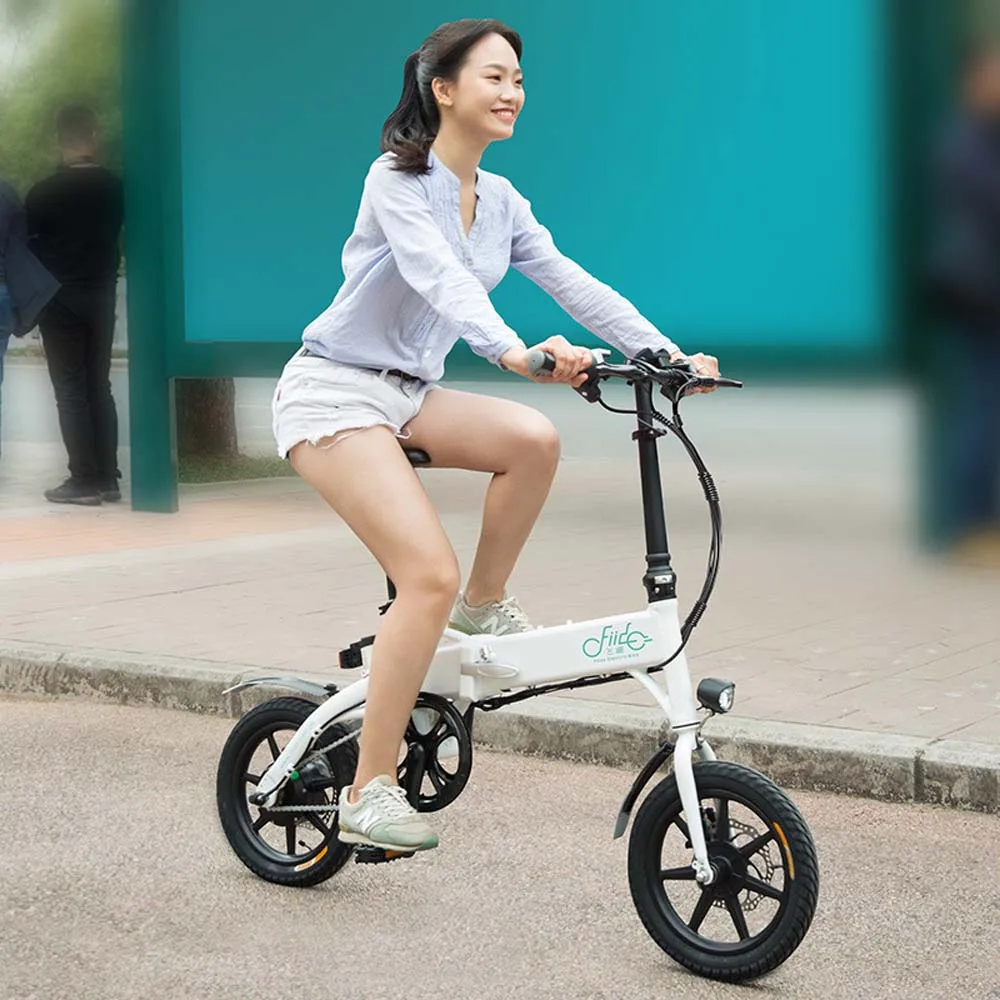 

Aluminum Folding EBike with Pedals, Power Assist, 36V 250Wh, Lithium Ion Battery Electric Bike bicycle D1