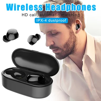 

Mini Lightweight Wireless Communication Earphone Support Wireless Charging Earbuds Hight Definition Call NC99