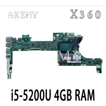 

For HP Spectre X360 13-4000 Laptop Motherboard 801507-501 With i5-5200U Processor 4GB RAM DA0Y0DMBAF0 Not Repaired
