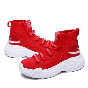 

new flyknit Casual Men Shoes Breathable comfortable Weave Sneakers Skateboard Basketball Running jogging lovers Footwear shoes