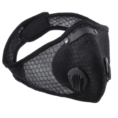 

1pcs KN95 Active Carbon Breathing Valve Mask With Filter Anti-Dust Protective Face Mask