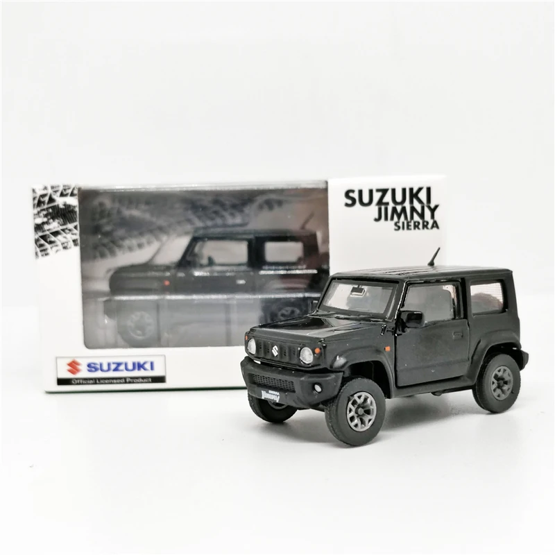 1: 64 BM Creations Suzuki Jimny(JB74) правый руль голубовато-черный литой под давлением модель автомобиля
