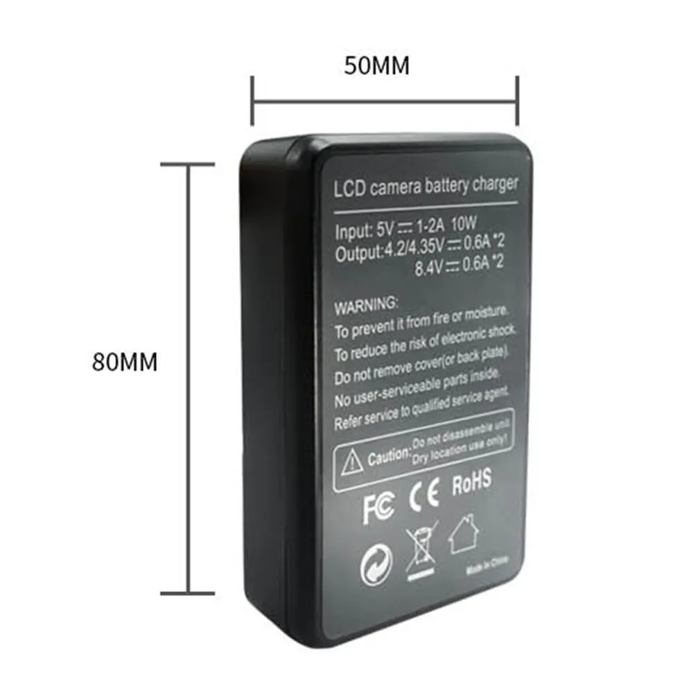 LP-E6 сменная батарея умный светодиодный двойной USB зарядное устройство для Canon LP-E6/LP-E6N и Canon EOS 5D Mark II/III, 5DS, 5DS R, 6D, 7D, 7D