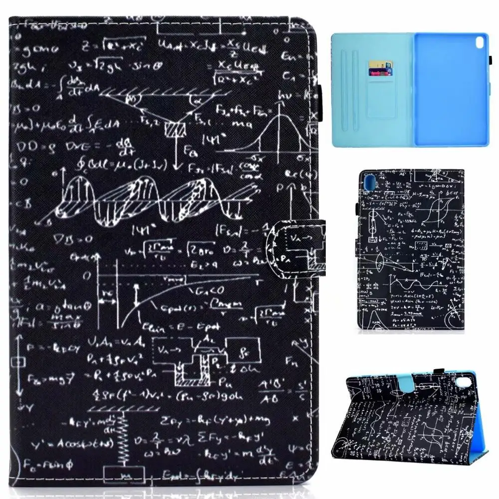 8 Lovely Children Cartoon PU Leather Magnet Smart Tablet Case for Huawei Mediapad M6 10.8 Inch Flip Stand Cover Funda+Pen - Цвет: 8