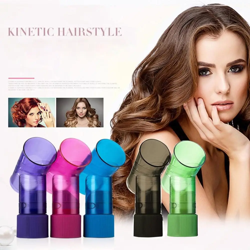 

Practical Design DIY Hair Diffuser Salon Magic Hair Roller Drying Cap Blow Dryer Wind Curl Hair Dryer Cover Hair Styling Tools 1