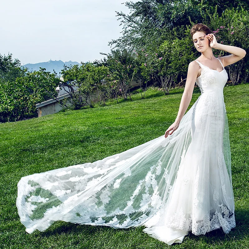 Mermaid 2018 bruidsjurk nieuwe sexy Hot Spaghetti vestido de noiva Bruiden lange kant applicaties moeder van de bruid jurken Mermaid 2018 bruidsjurk nieuwe sexy Hot Spaghetti vestido de noiva Bruiden lange kant applicaties moeder van de bruid jurken