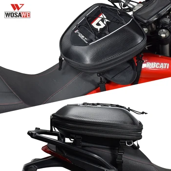 

Motorcycle Tail Bag Back Seat Bags Waterproof Multi-functional High Capacity Moto Motorcycle Rider Backpack High Quality