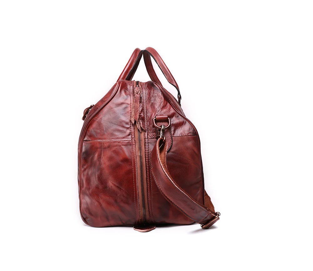 JOGUJOS мужская сумка для путешествий из натуральной кожи, мужская спортивная сумка, багажная сумка на плечо, большая Вместительная дорожная сумка, мужская сумка-тоут на выходные