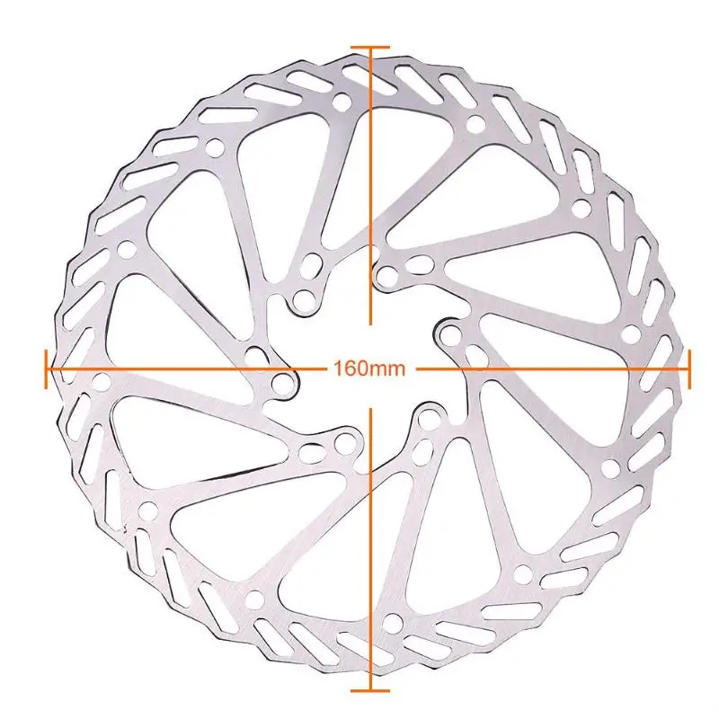 160 мм алюминиевый сплав Горный Велосипед Велосипедный тормозной диск Аксессуары для верховой езды