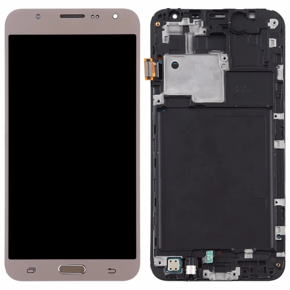 TFT материал ЖК-экран и дигитайзер полная сборка с рамкой для Galaxy J7()/J700F