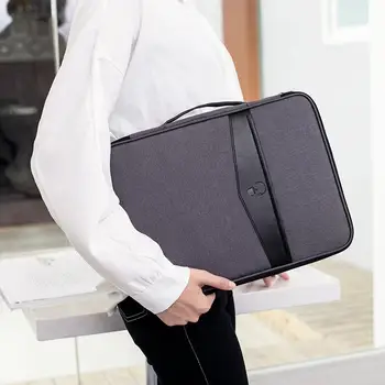 

Office Examination Papers Multi-function Business Organizer for Notebooks Pens Ipad A4 Oxford Bag