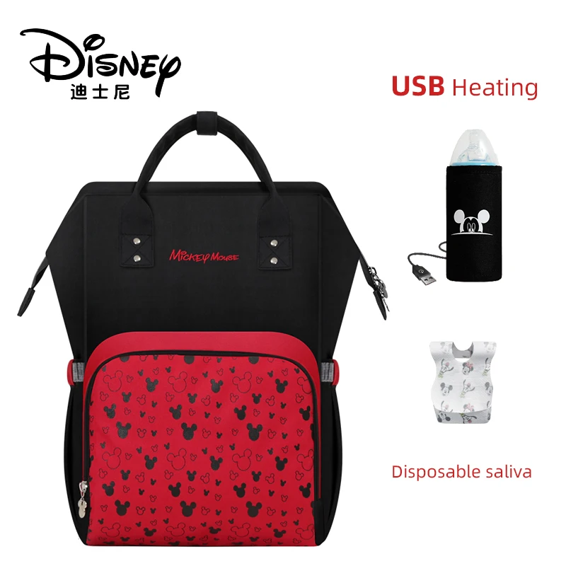 

Disney Baby Care Travel Backpack Mommy Diaper Bag Maternity Diaper Care Bag Designer Disney Mickey Minnie Bag Handbag