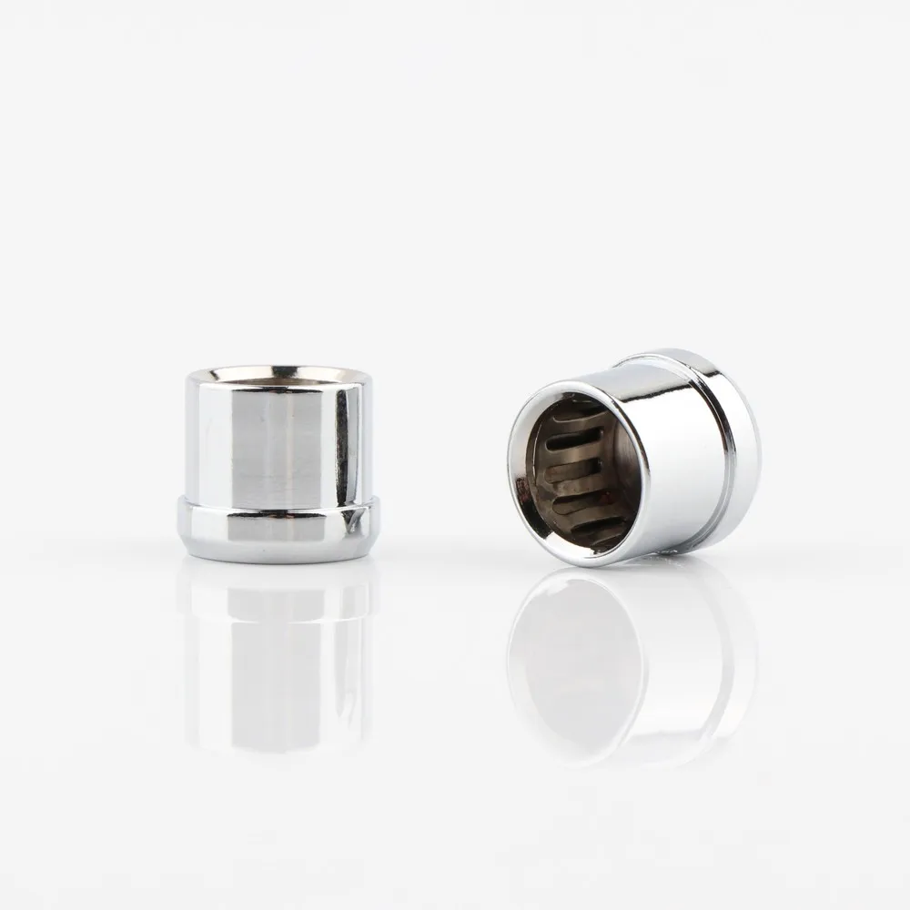 Preffair-Ródio banhado a ouro RCA Cap Plug,